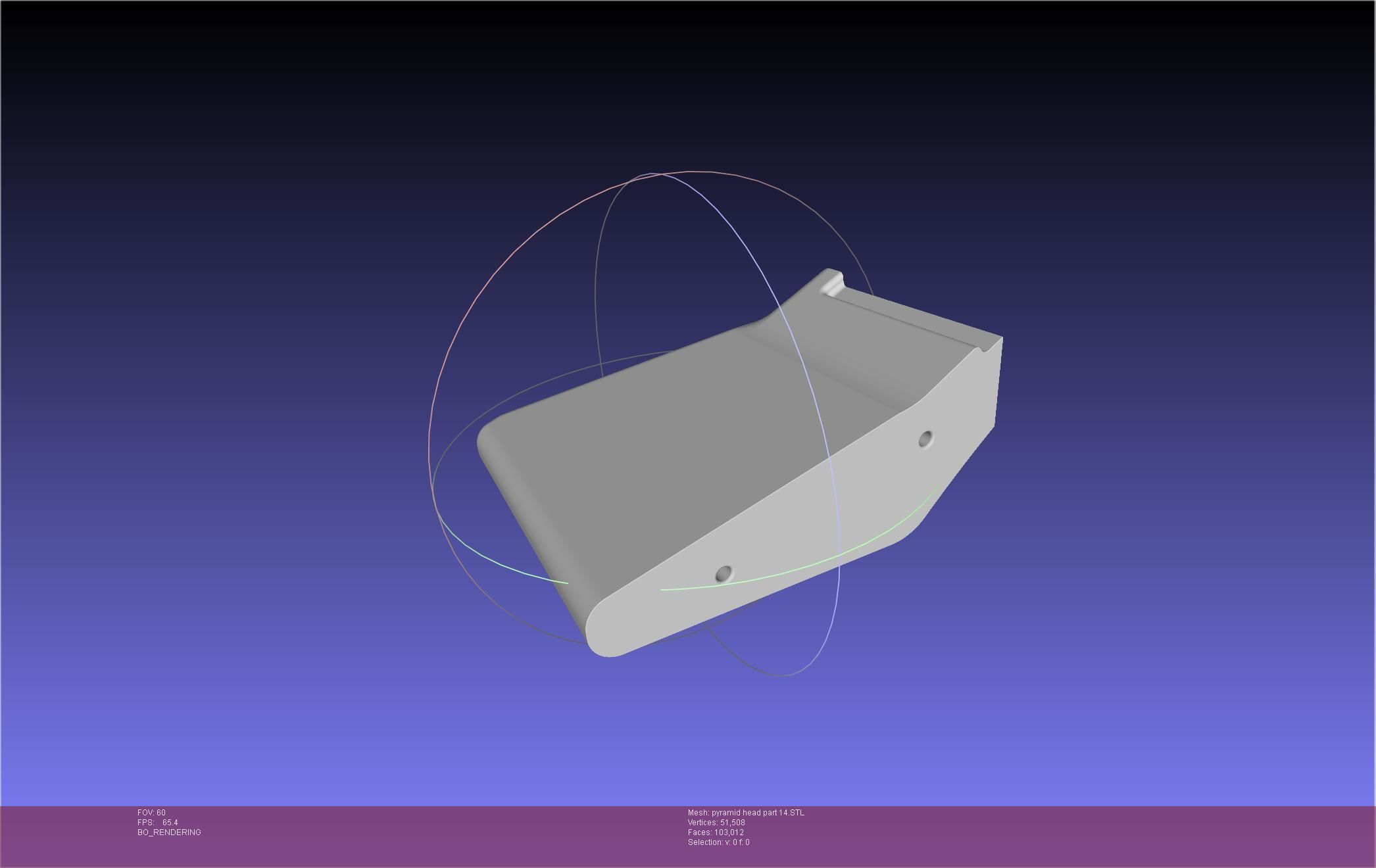 Pyramid Head 3D print model_120