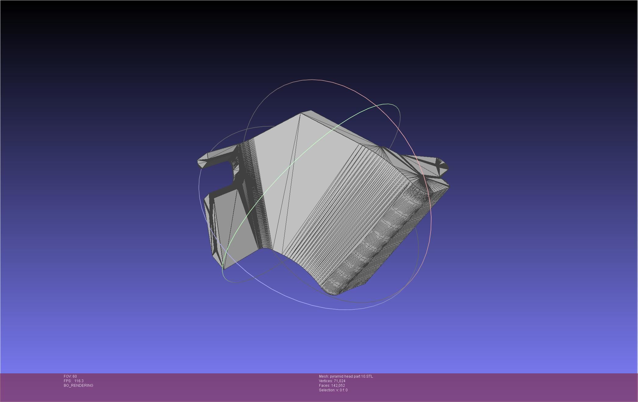 Pyramid Head 3D print model_96