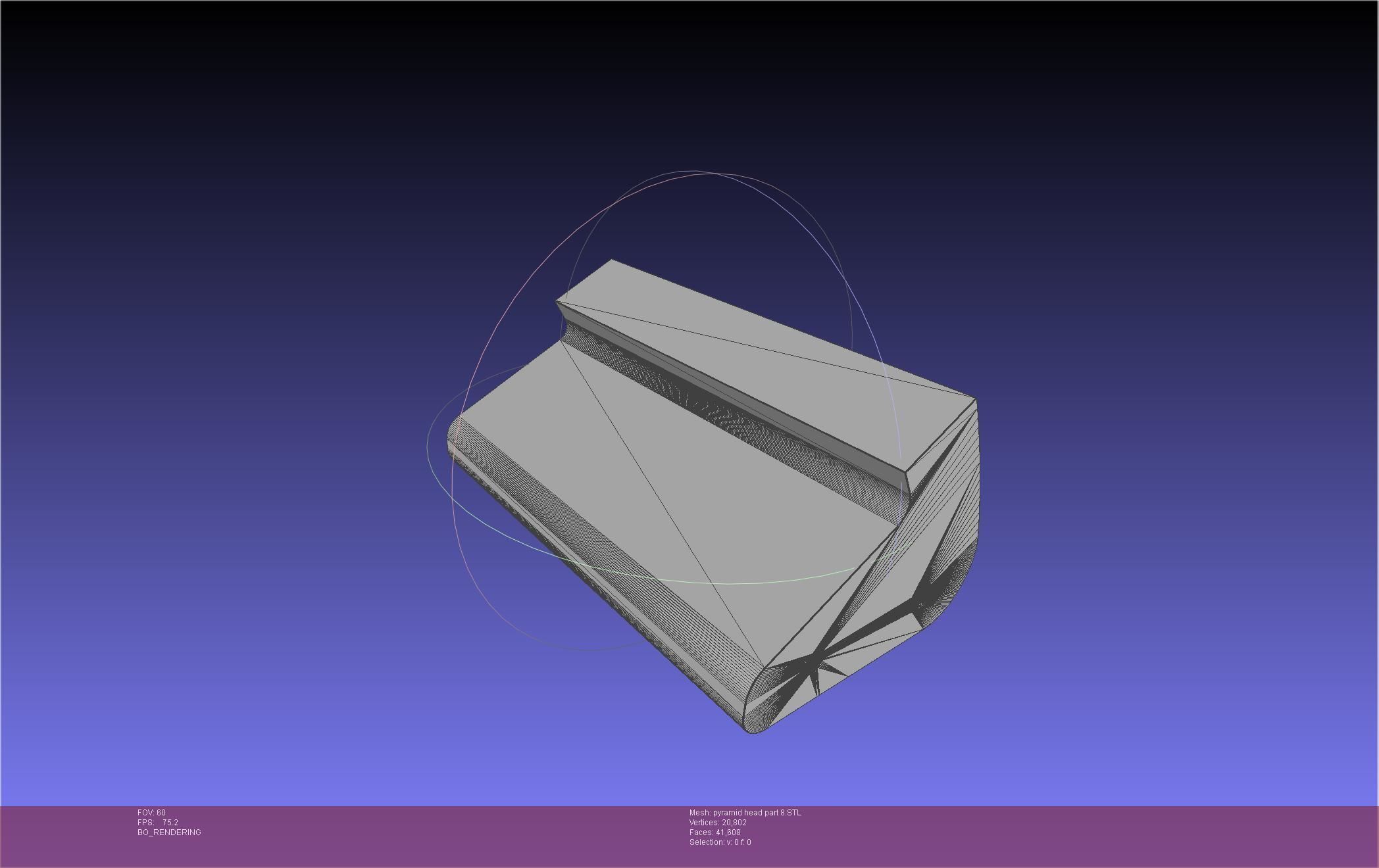 Pyramid Head 3D print model_82