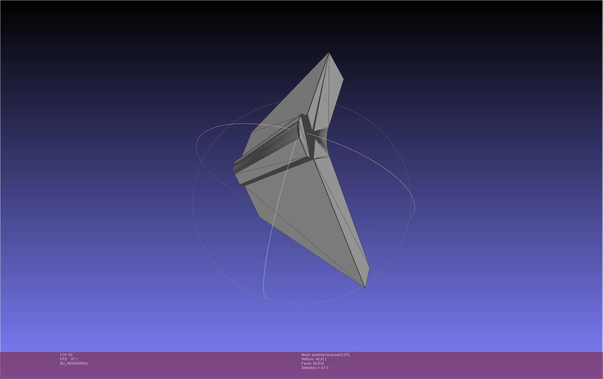 Pyramid Head 3D print model_56