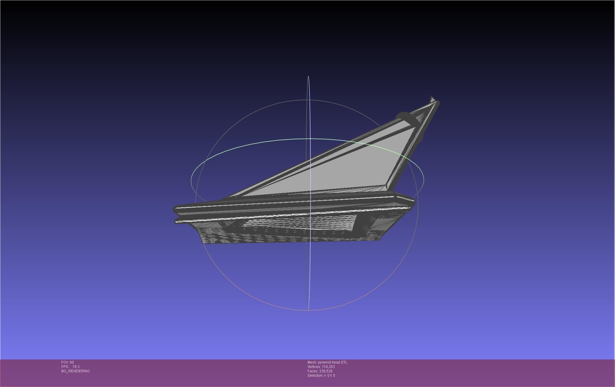 Pyramid Head 3D print model_24