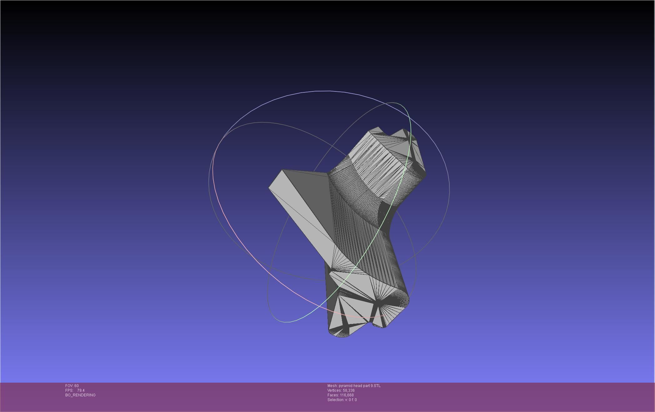 Pyramid Head 3D print model_81