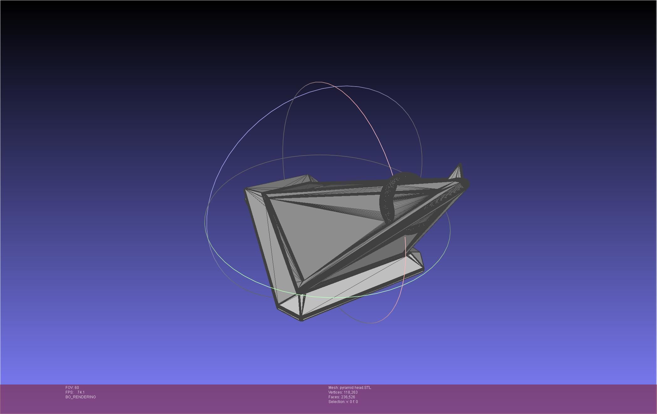 Pyramid Head 3D print model_17