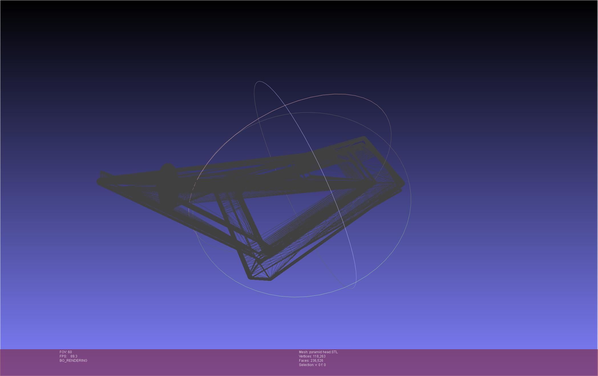 Pyramid Head 3D print model_16