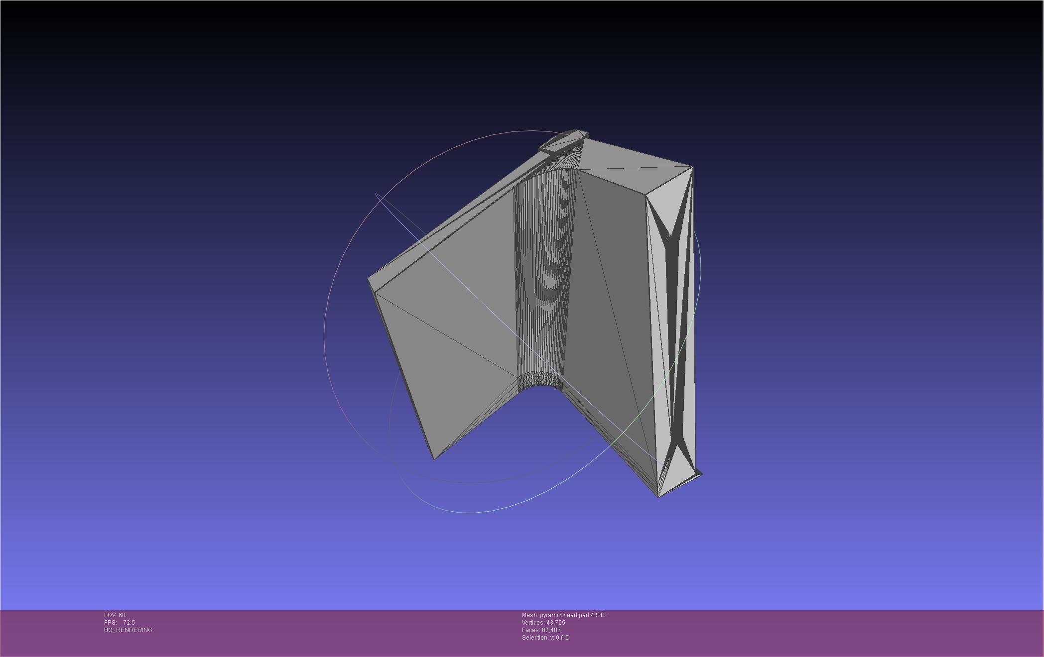 Pyramid Head 3D print model_45