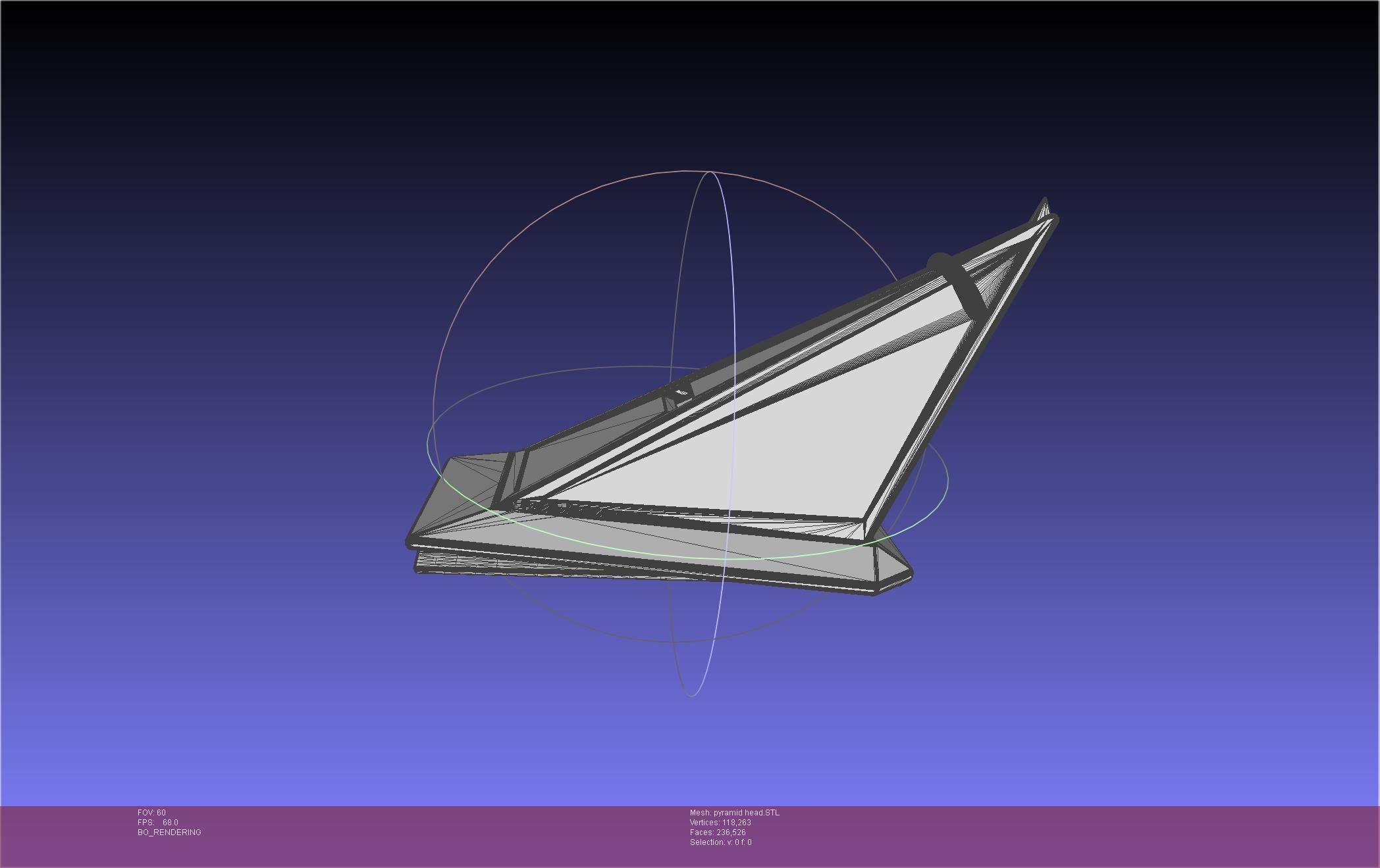 Pyramid Head 3D print model_18