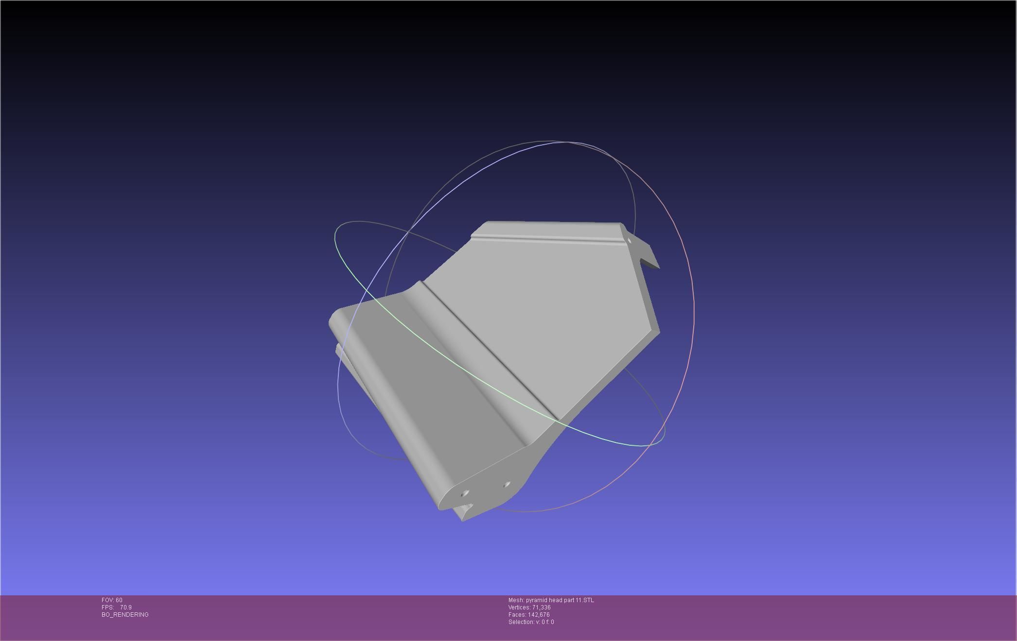 Pyramid Head 3D print model_101