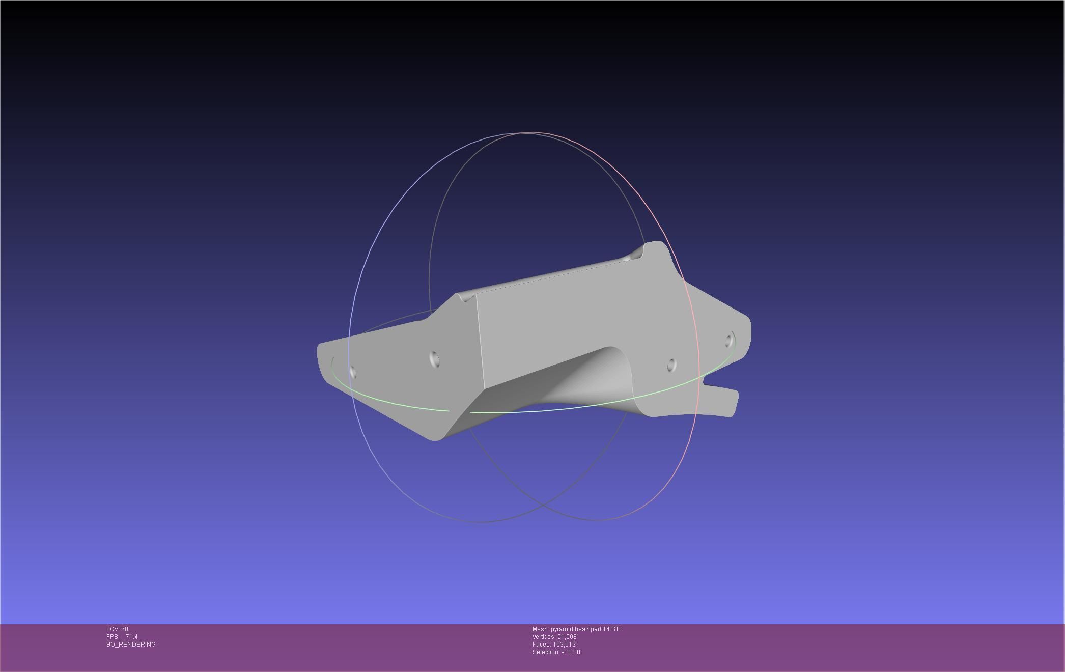 Pyramid Head 3D print model_119