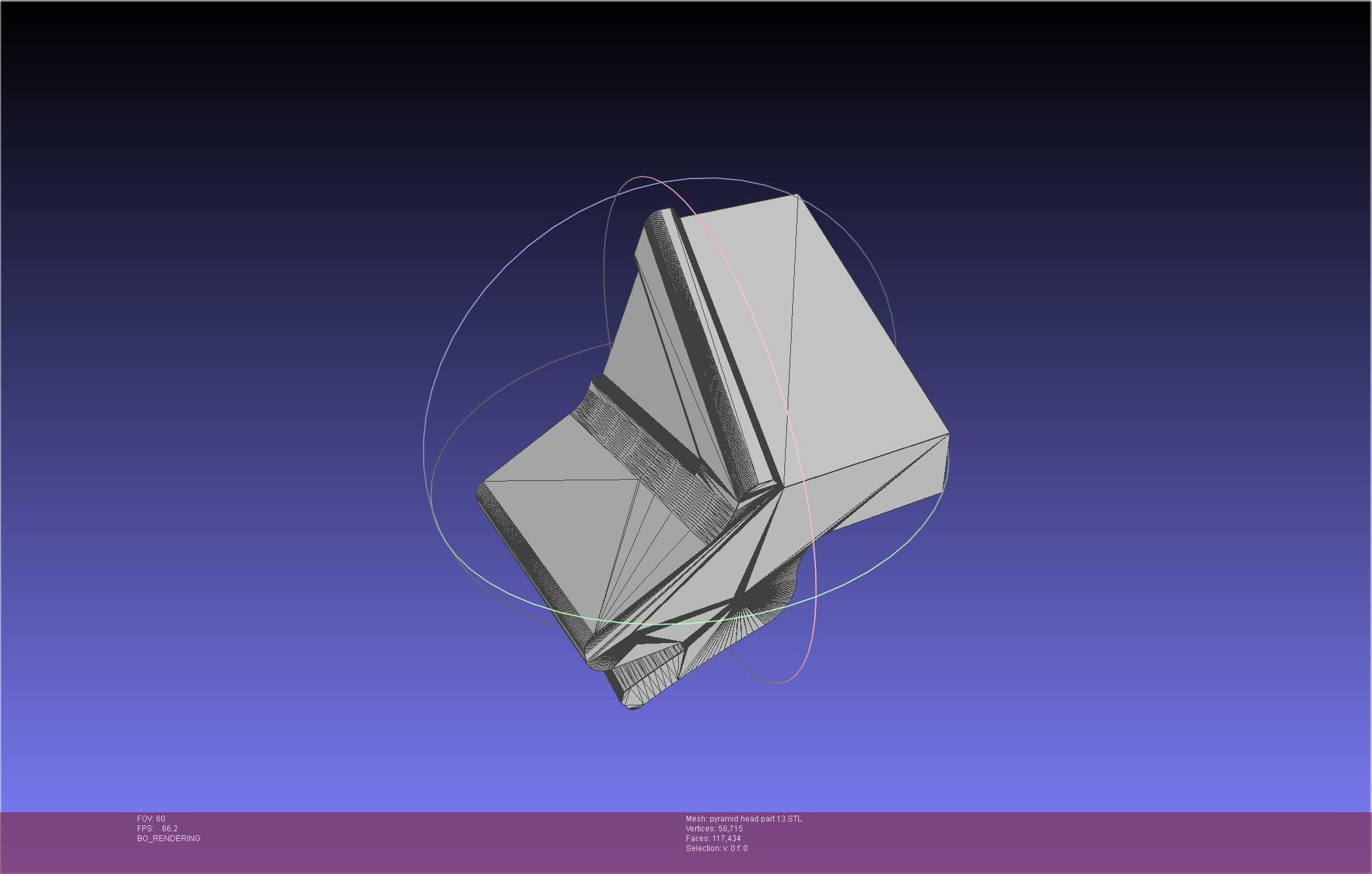 Pyramid Head 3D print model_115