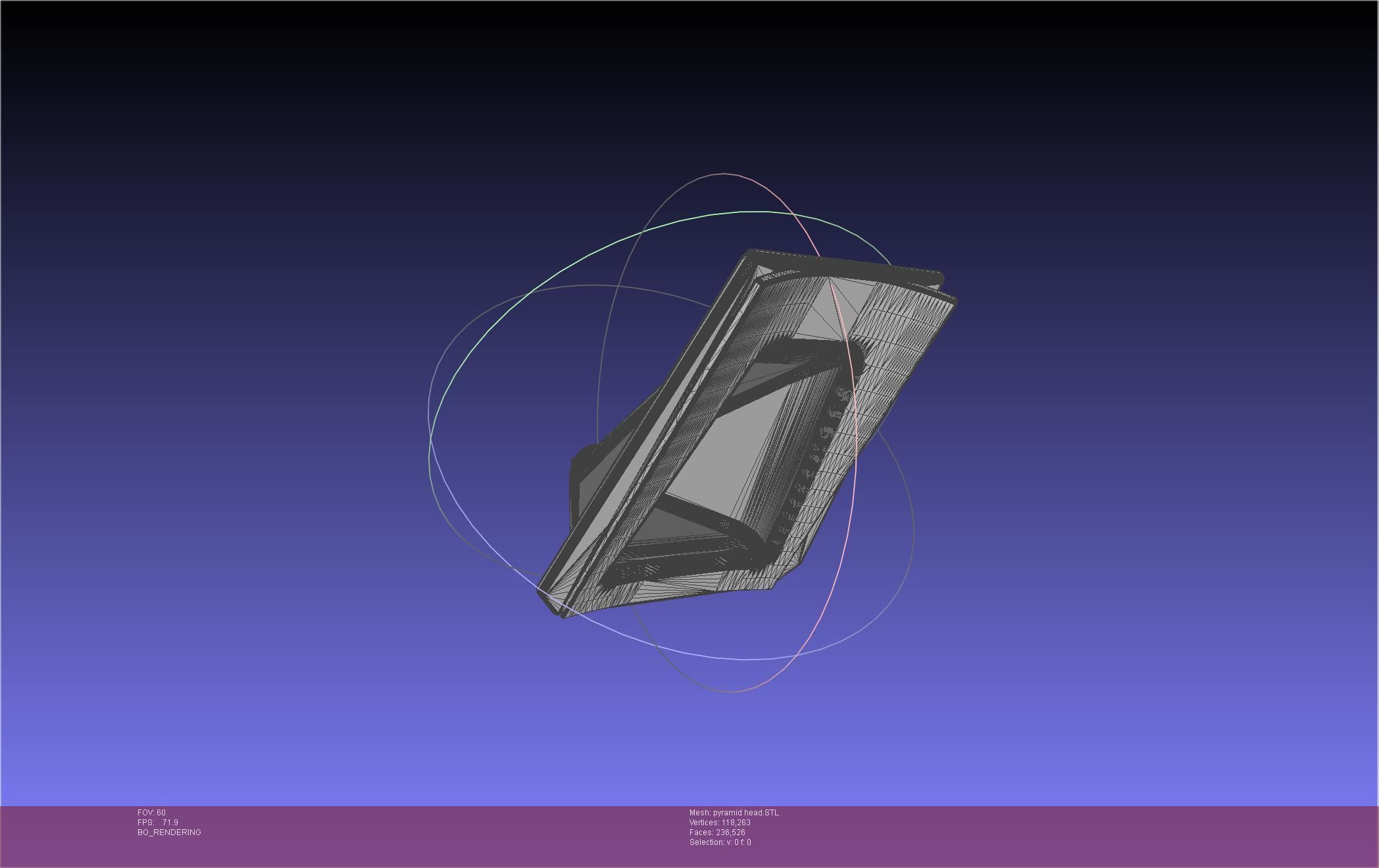 Pyramid Head 3D print model_15