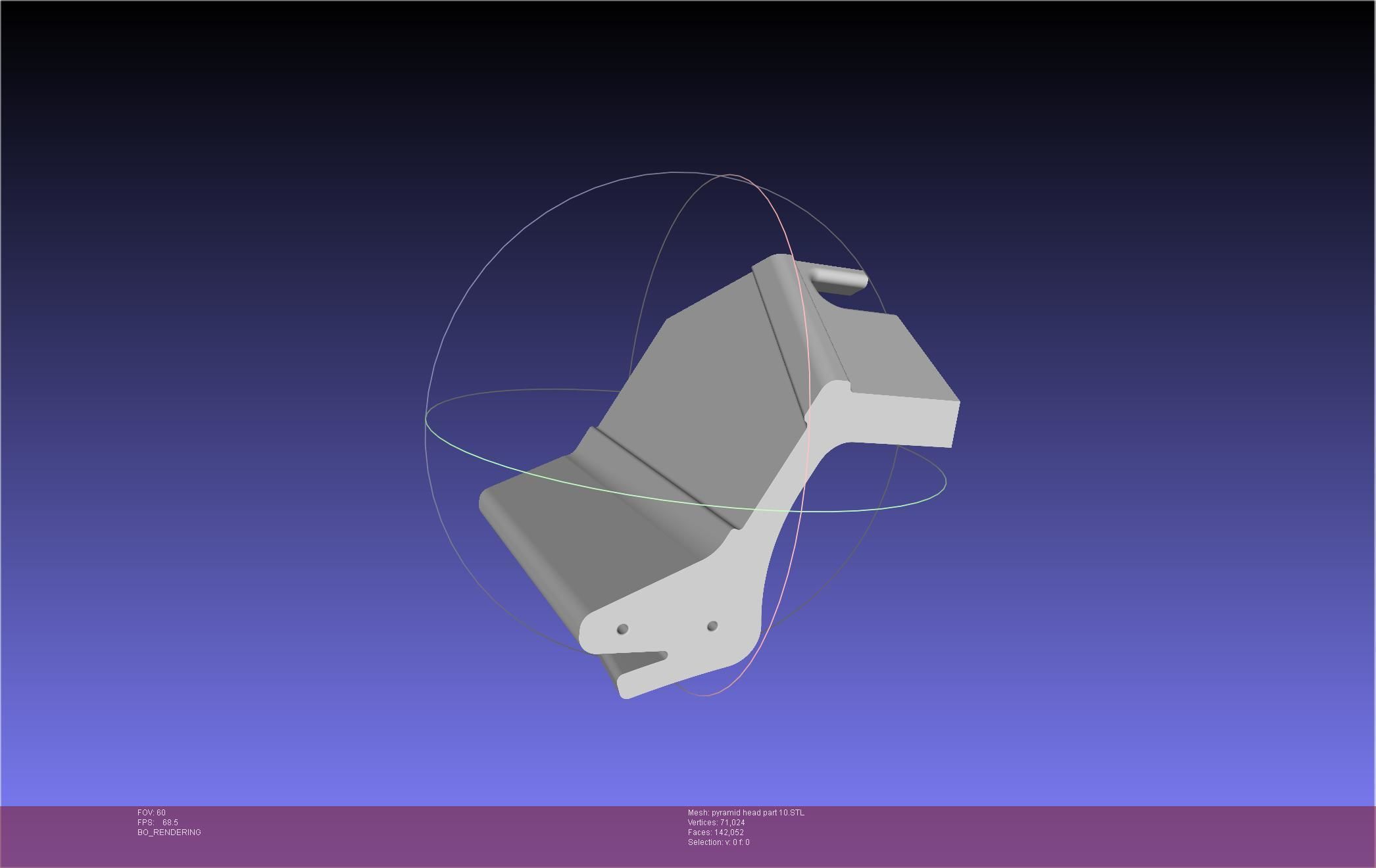 Pyramid Head 3D print model_86