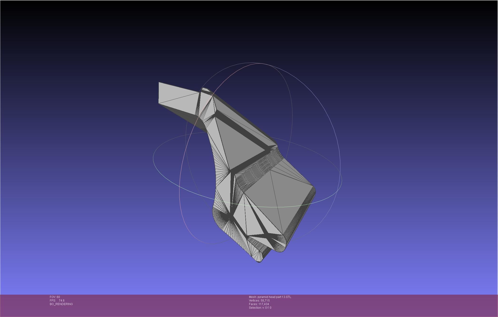 Pyramid Head 3D print model_112