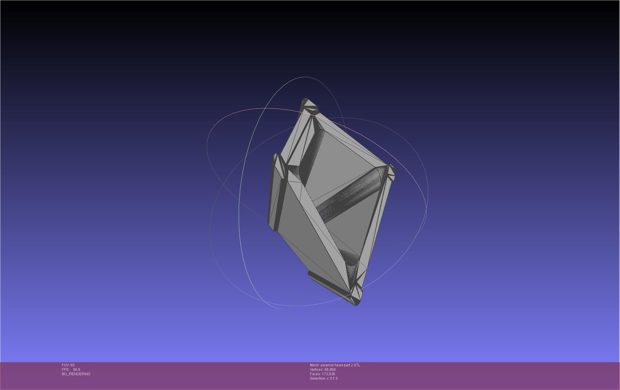 Pyramid Head 3D print model_35