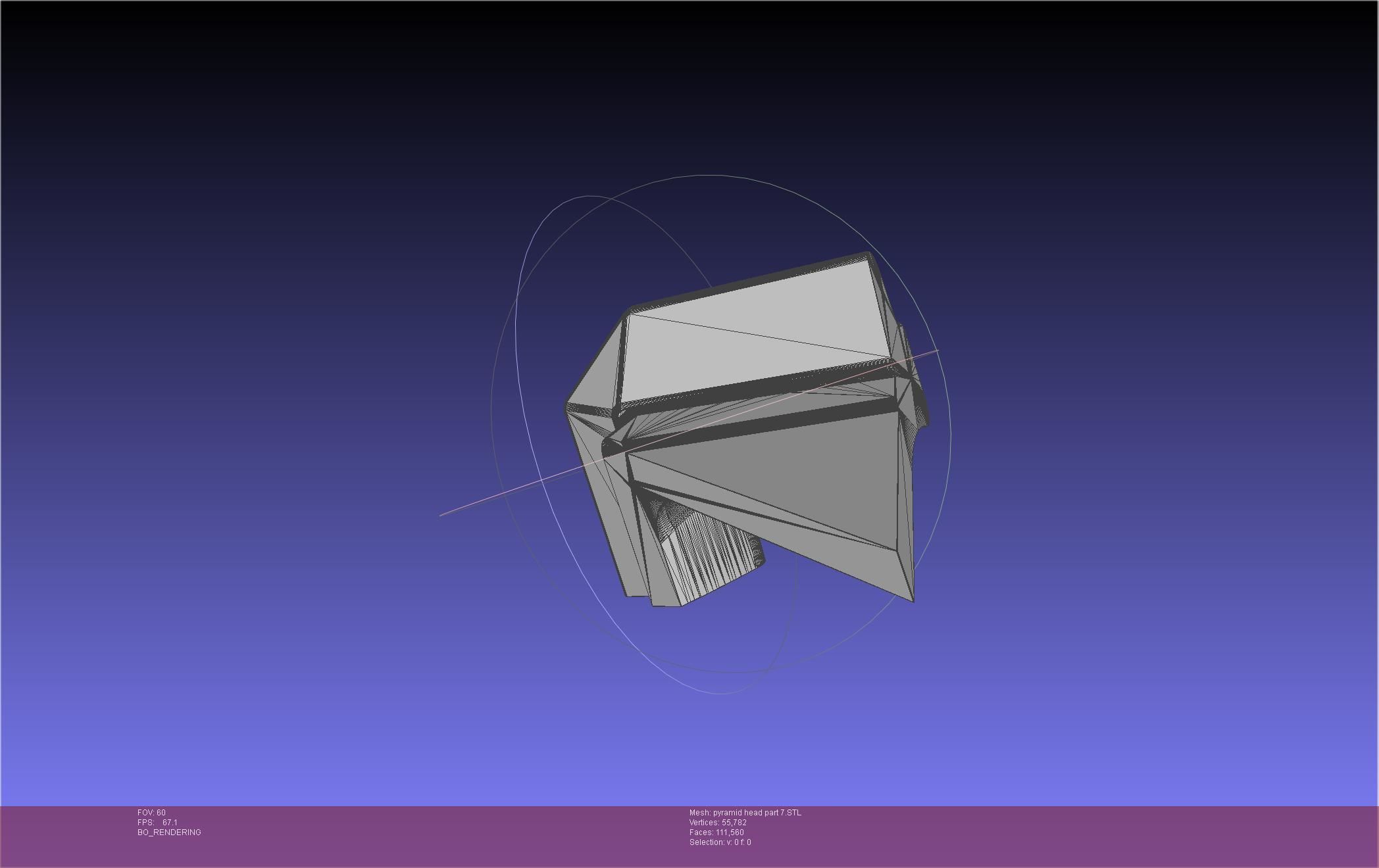 Pyramid Head 3D print model_76