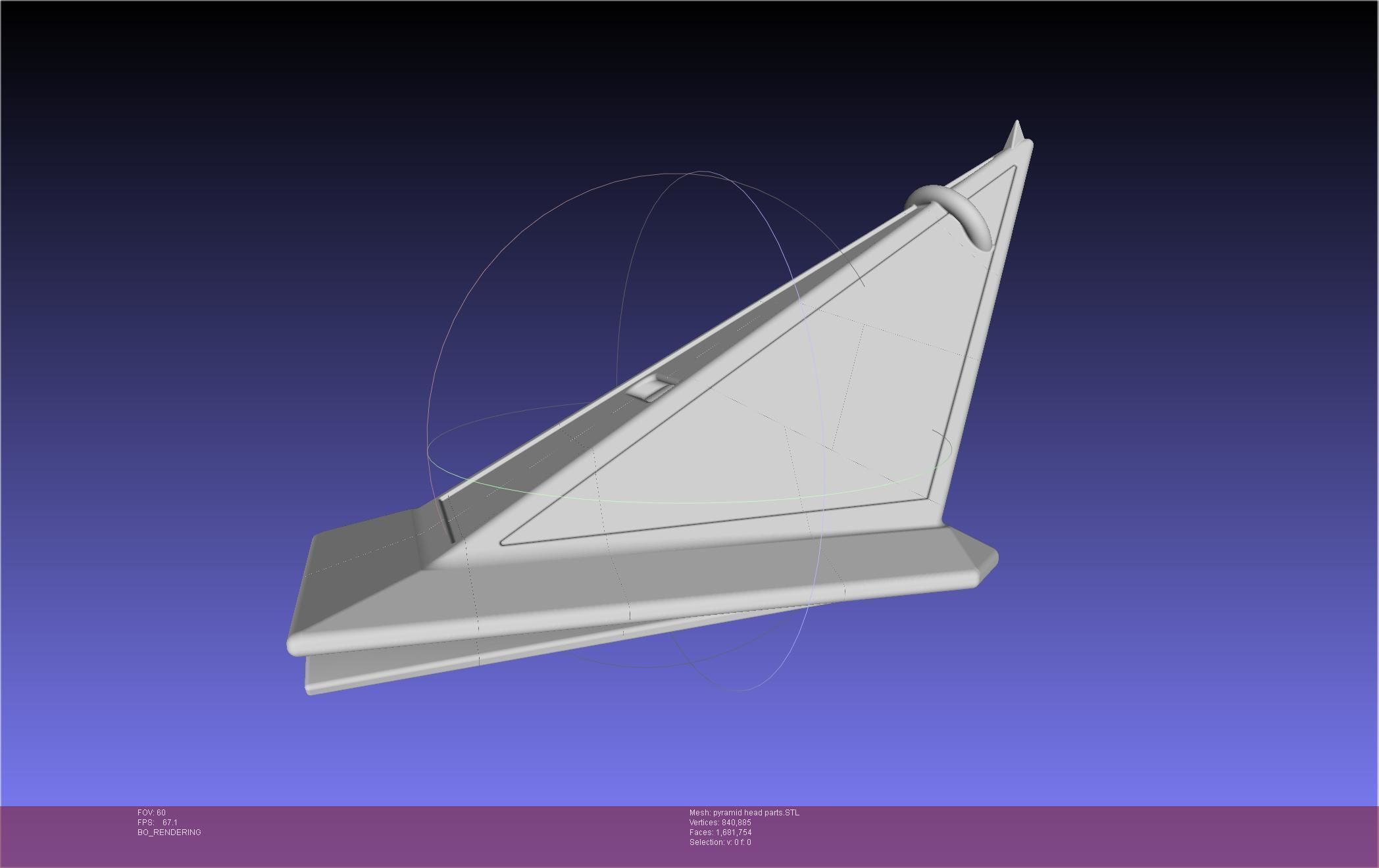 Pyramid Head 3D print model_138