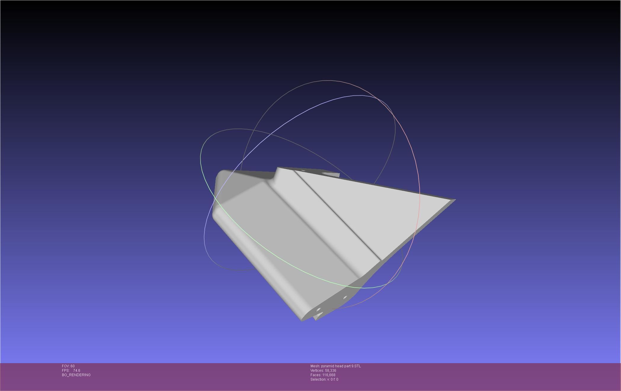 Pyramid Head 3D print model_80