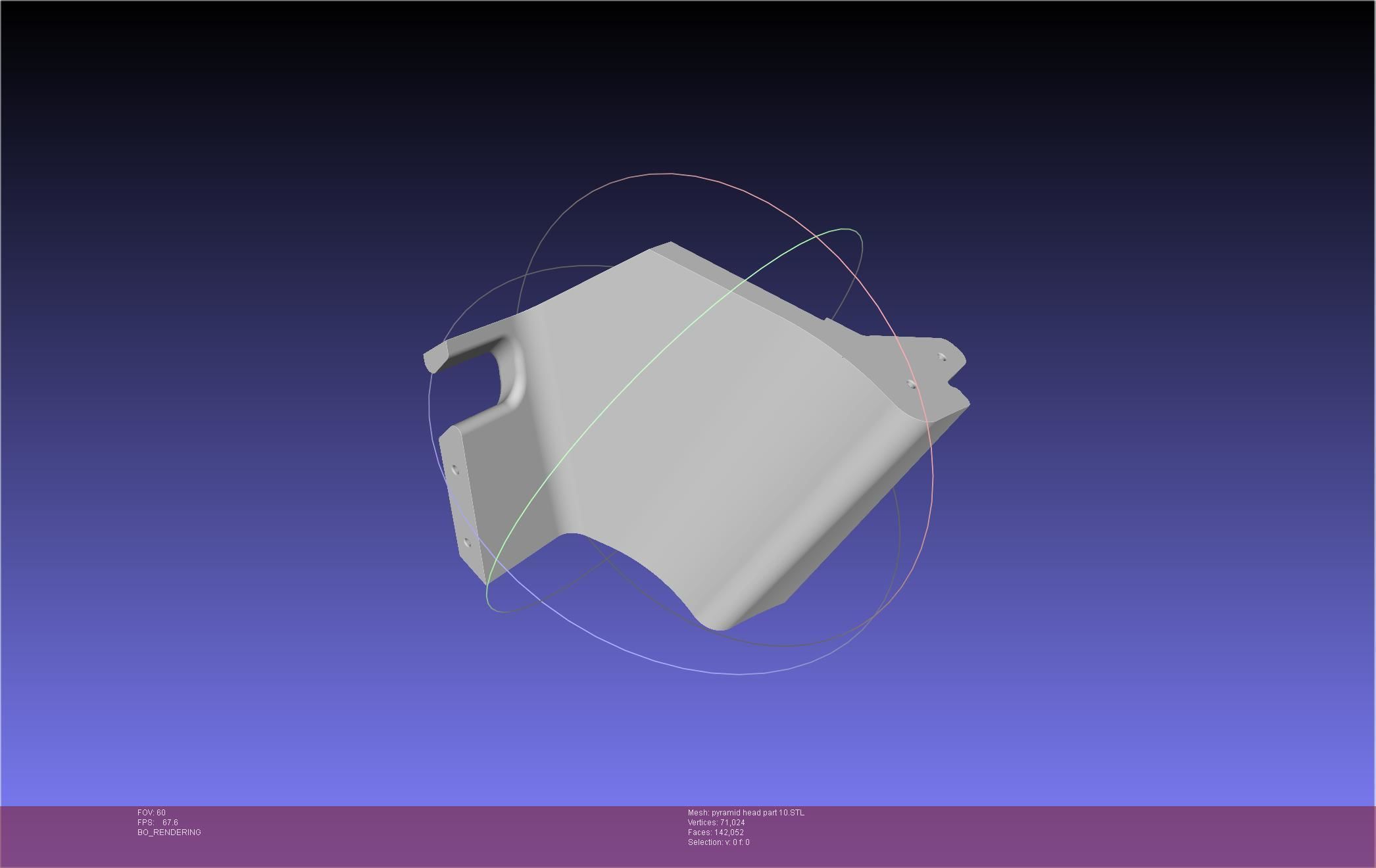 Pyramid Head 3D print model_85