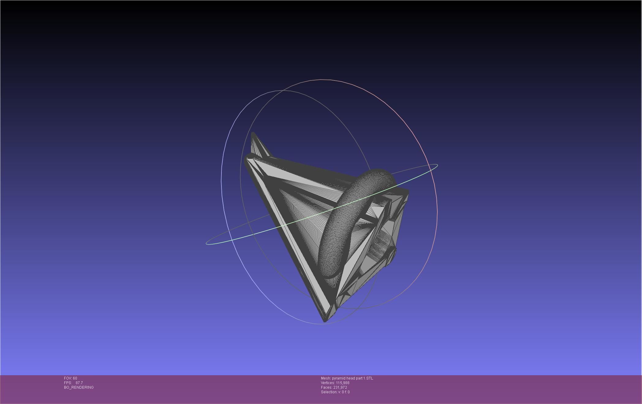 Pyramid Head 3D print model_33