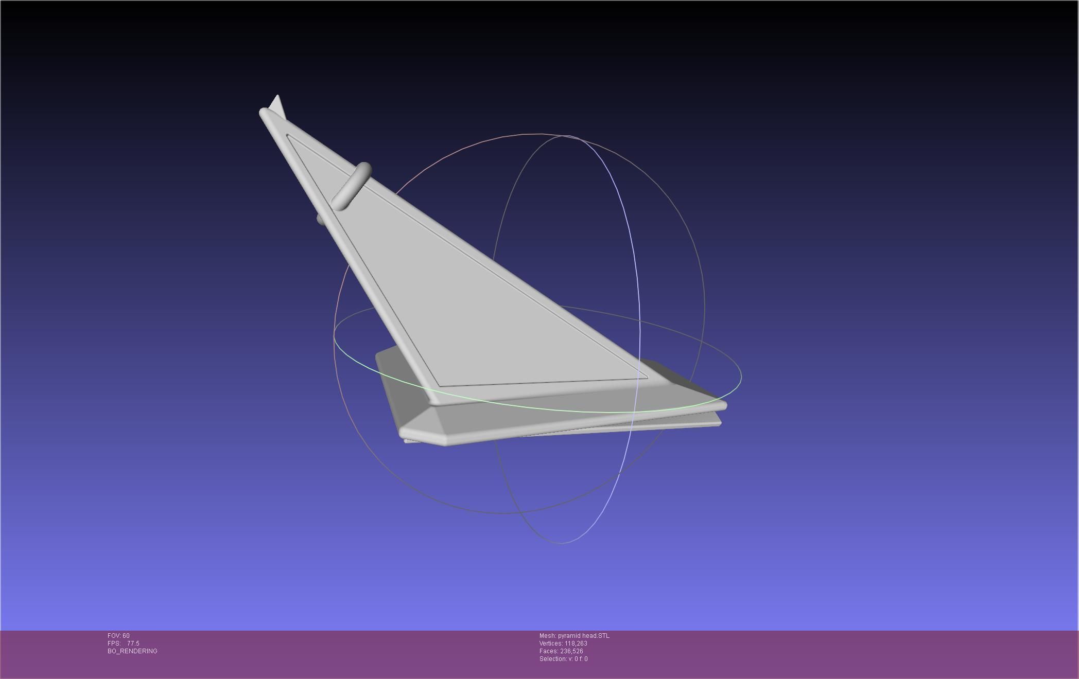 Pyramid Head 3D print model_8