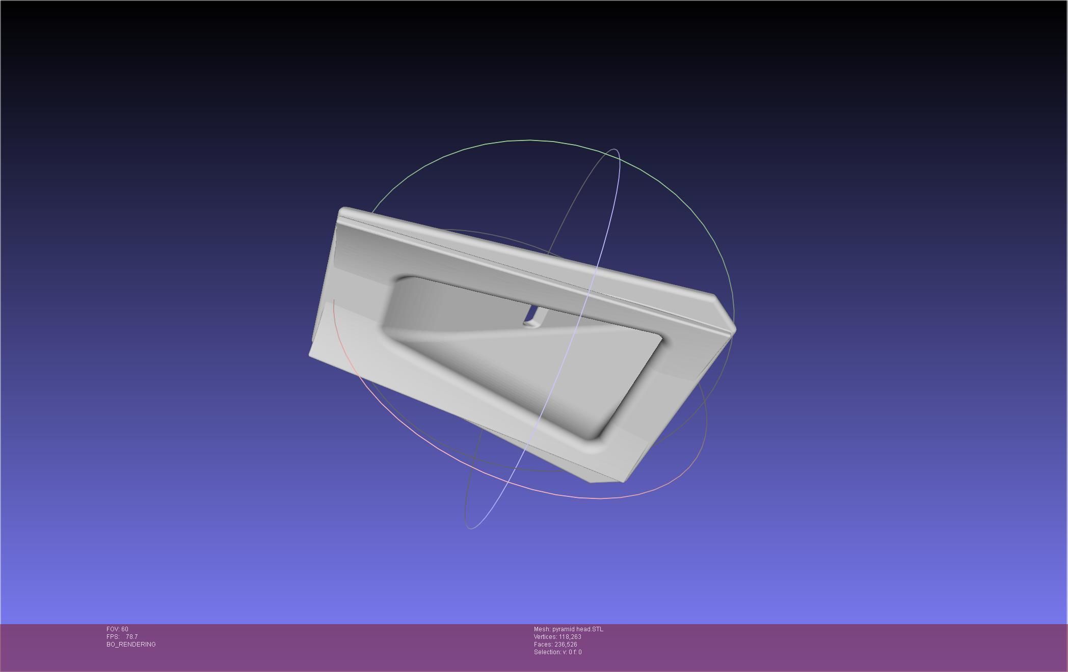 Pyramid Head 3D print model_11