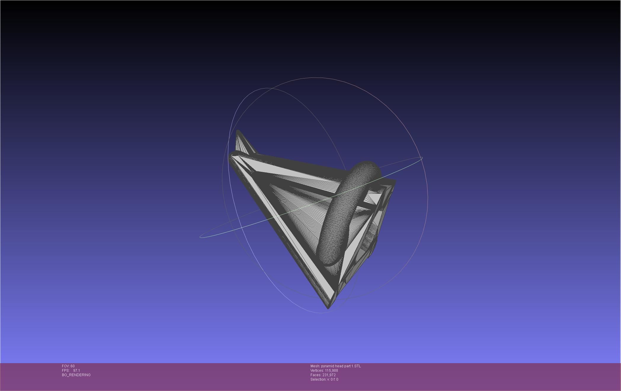 Pyramid Head 3D print model_25