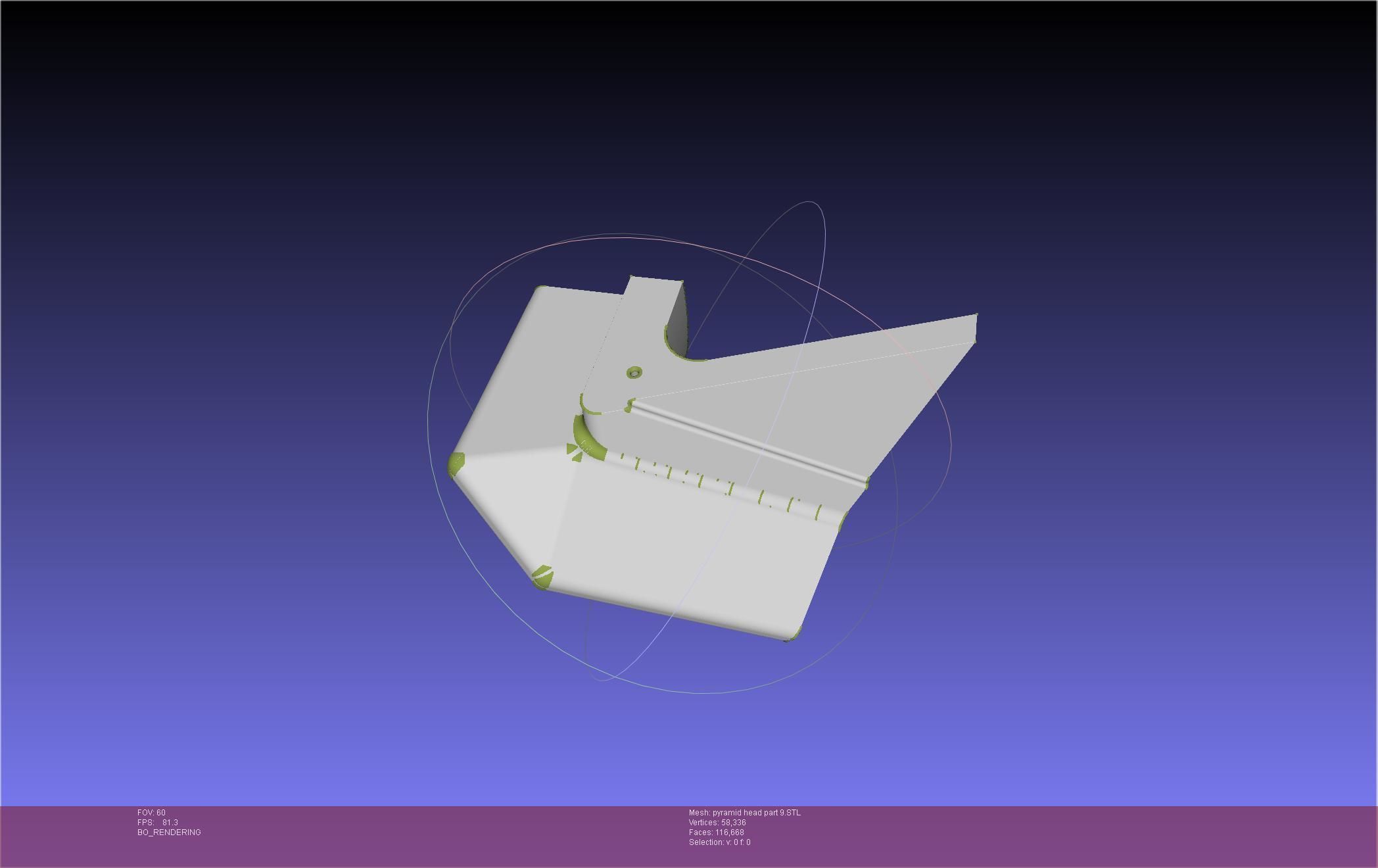 Pyramid Head 3D print model_97