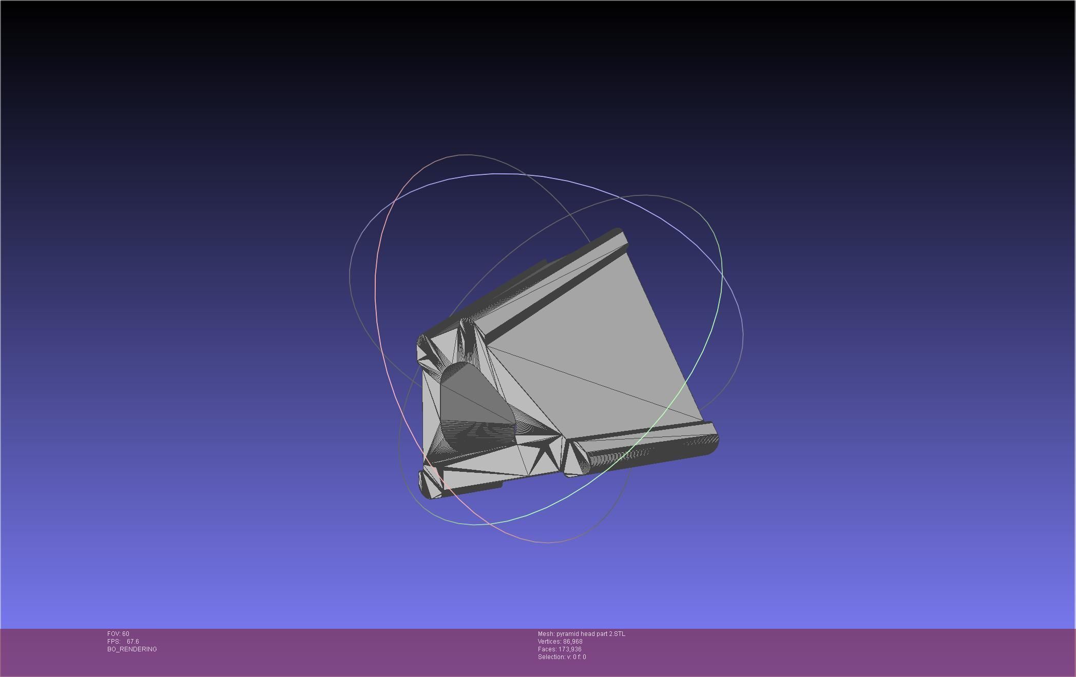 Pyramid Head 3D print model_32