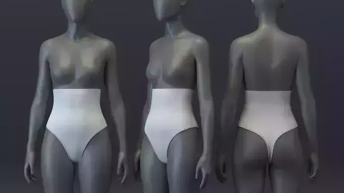 Hi-waist Shaping Thong