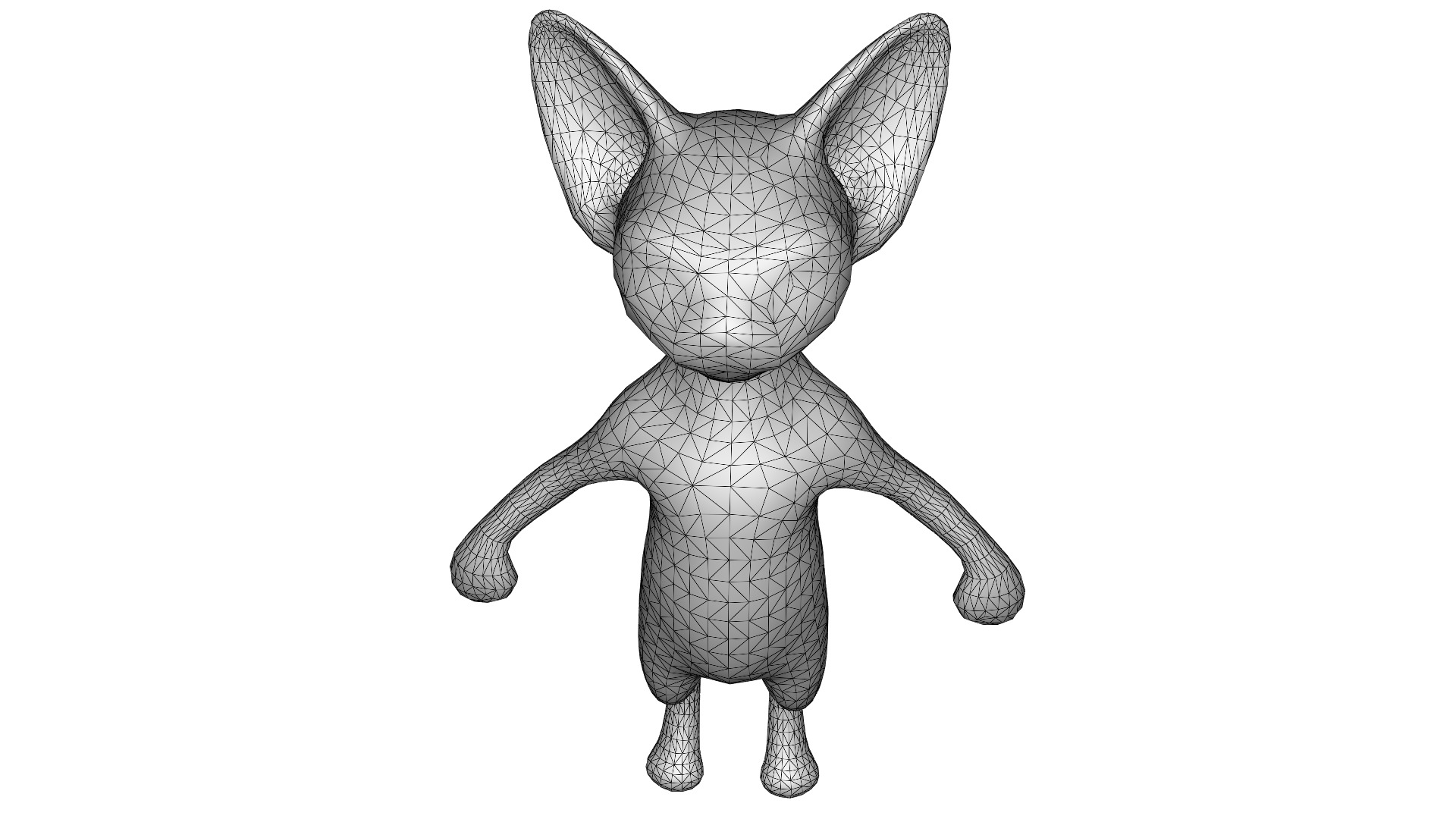 Zynx the Wrinkled Wanderer Low-poly 3D model_10