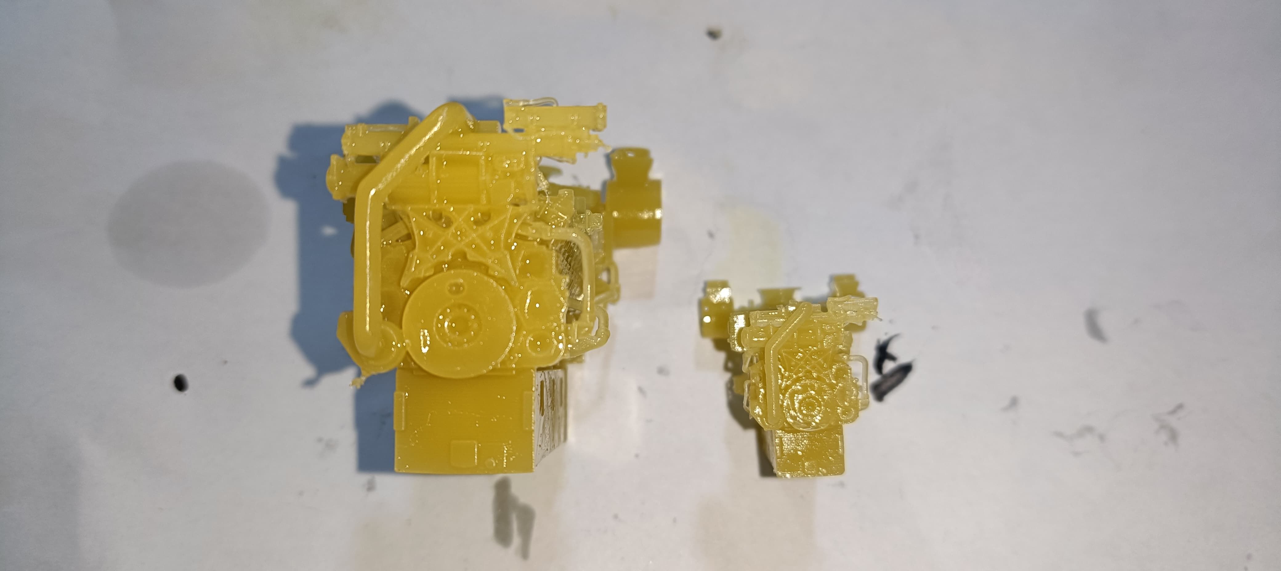 Diesel engine 3516B CAT 3D print model_9