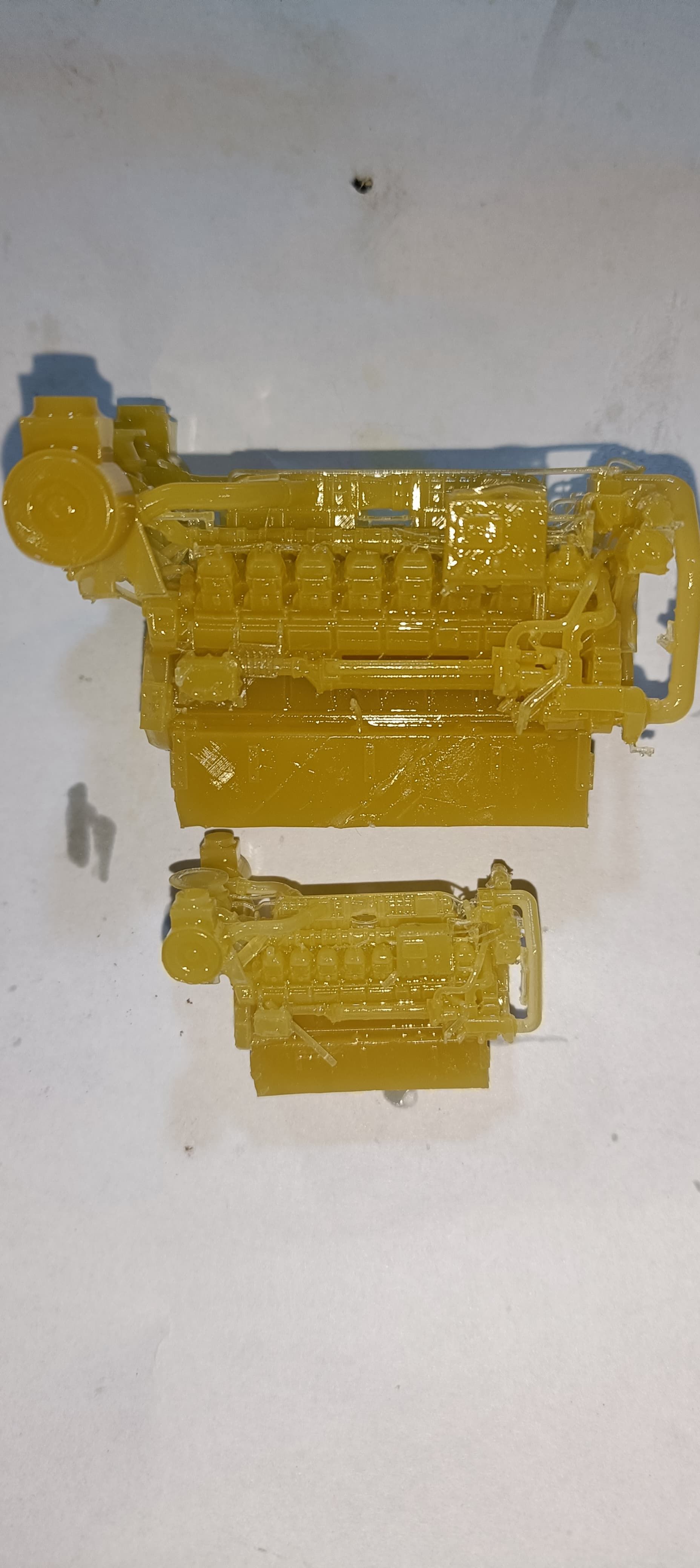 Diesel engine 3516B CAT 3D print model_10