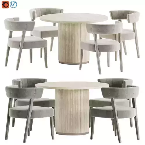 chelsea table customizable chair