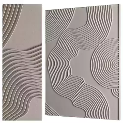 Large carved wall hanging 02