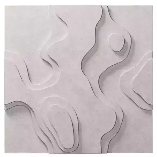 Earth Acoustic Wall Panel Artwork by okk