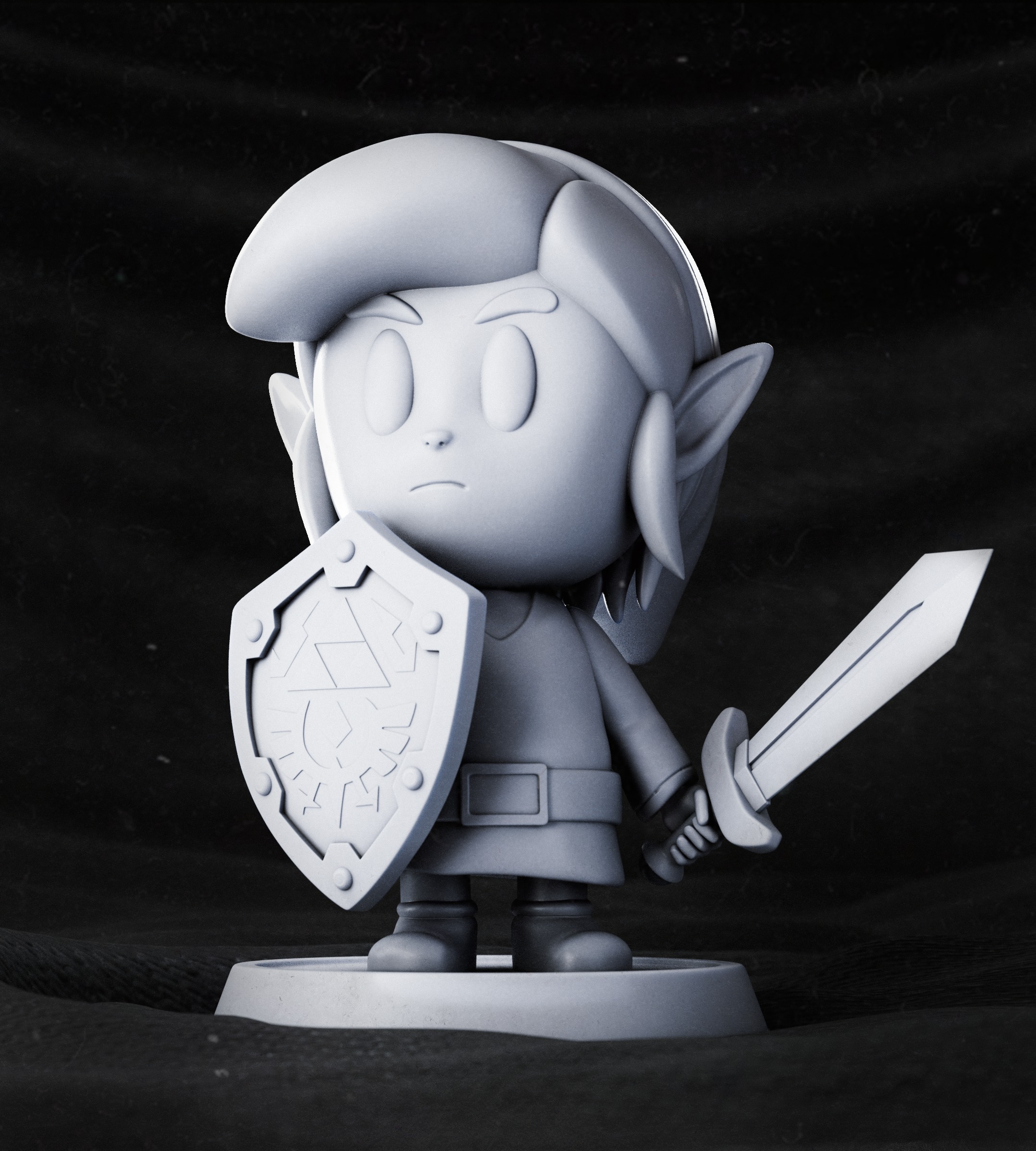Link - Zelda Links Awakening 3D print model_1