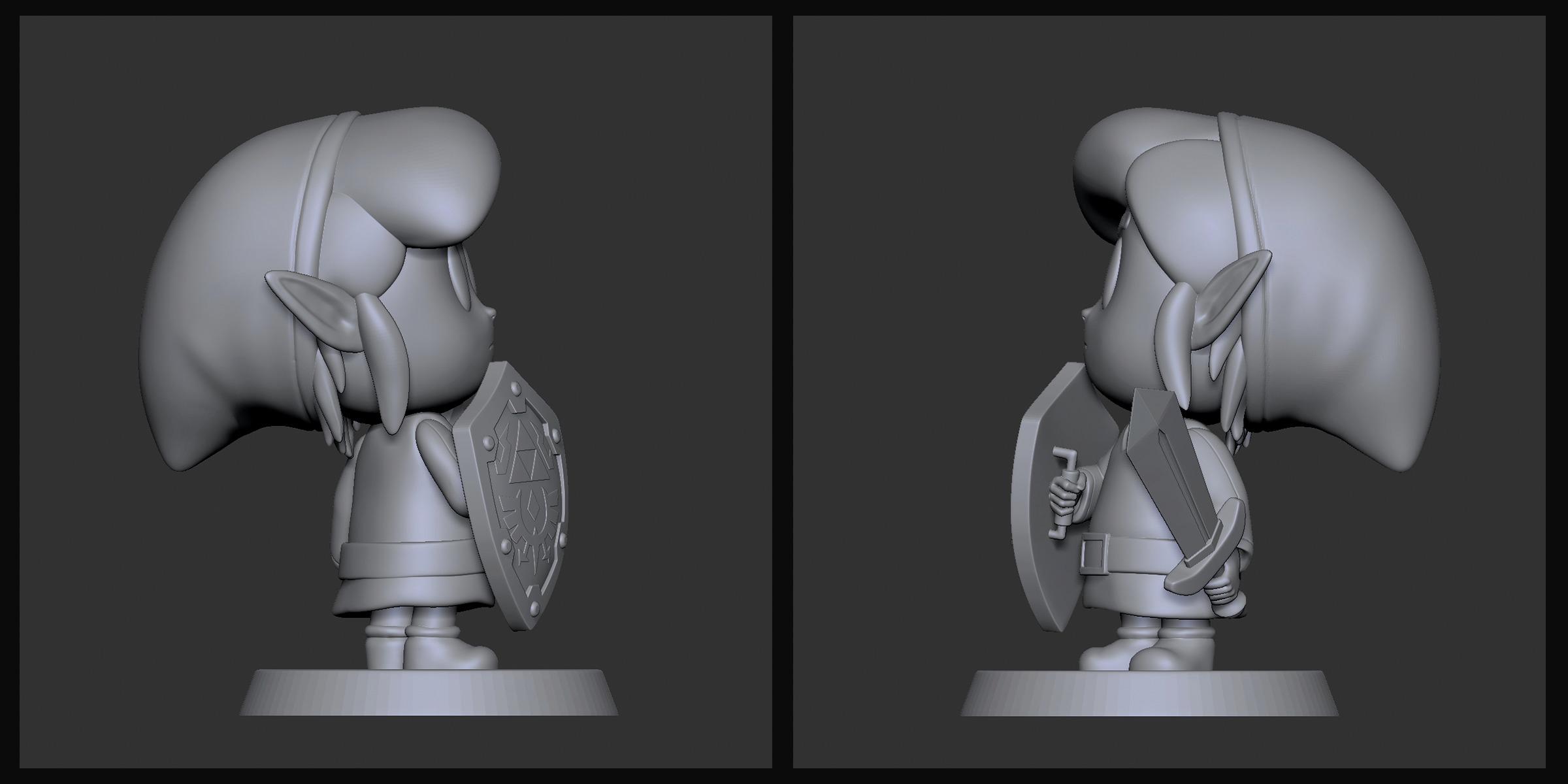 Link - Zelda Links Awakening 3D print model_4