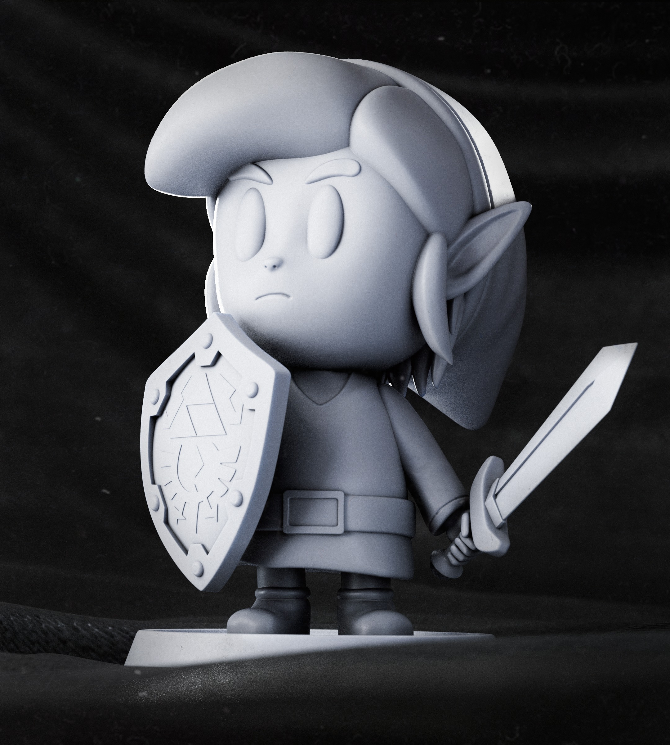 Link - Zelda Links Awakening 3D print model_2