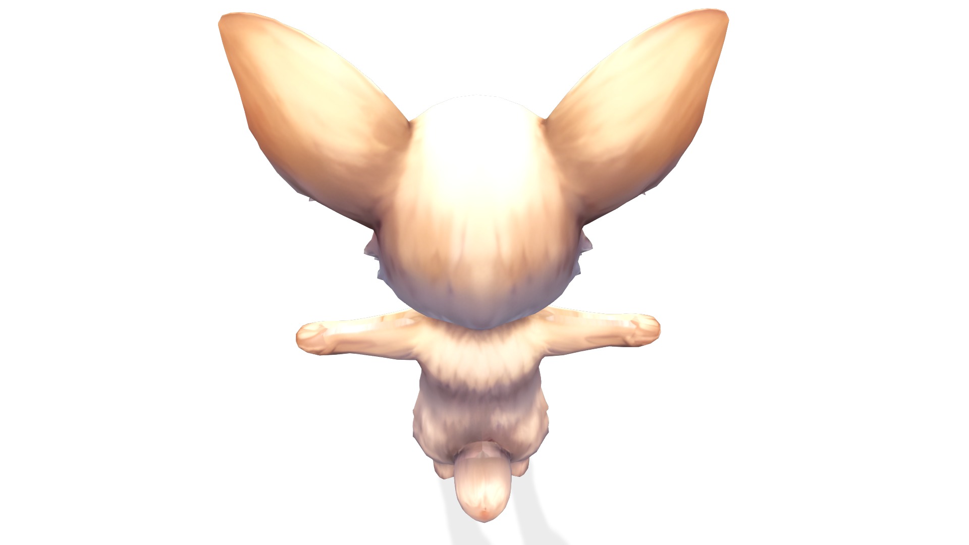 ChiChi the Curious Chihuahua Low-poly 3D model_7