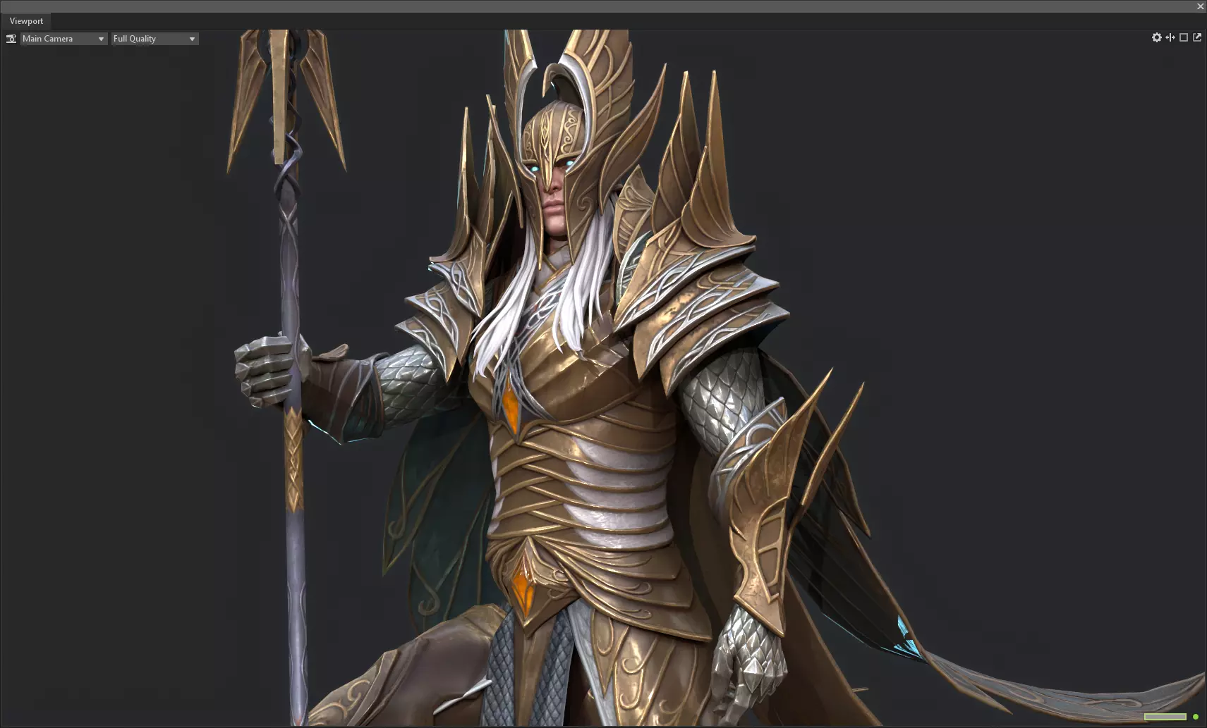 Elf warrior 3D model