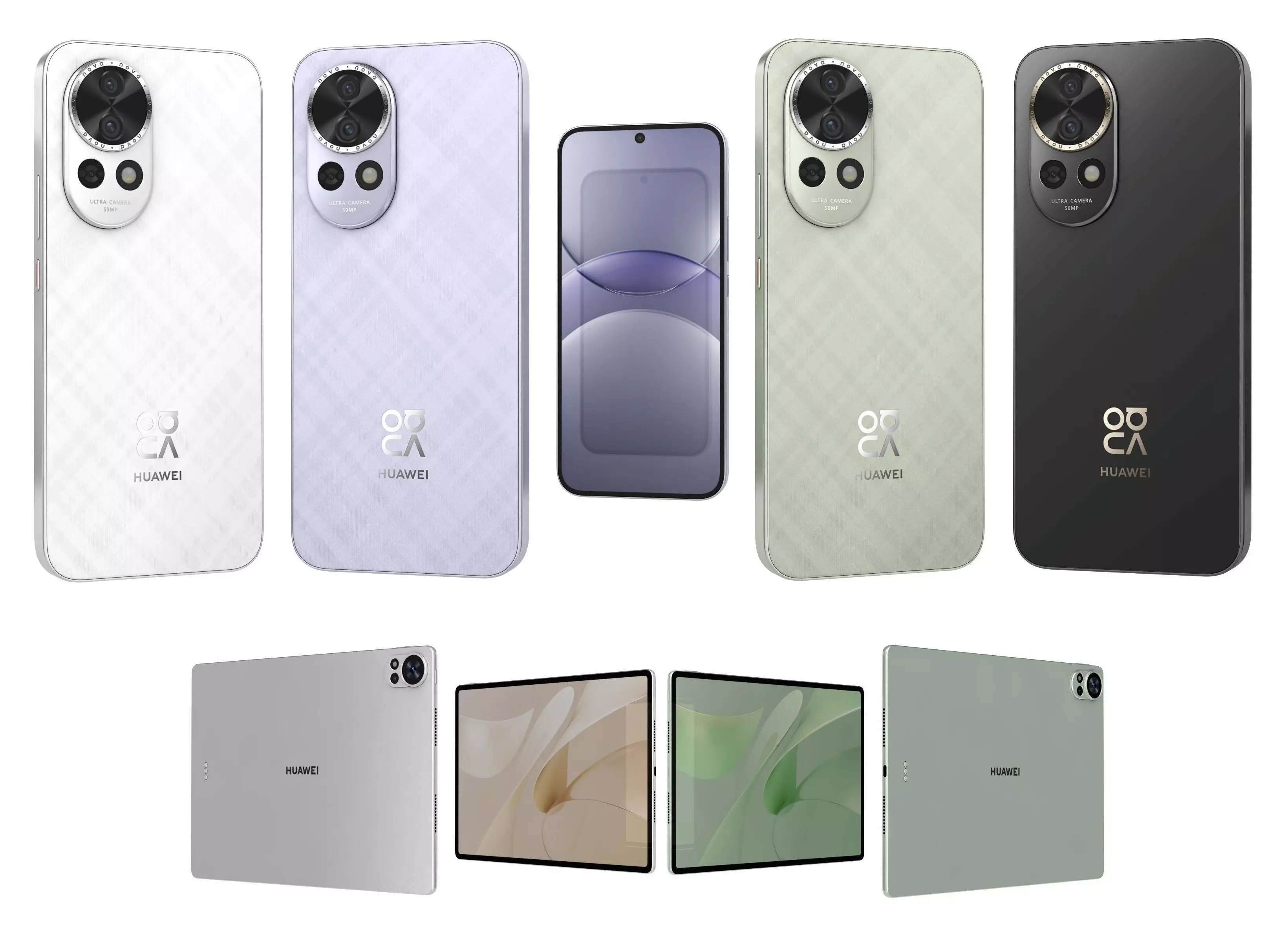 Huawei Nova 13 And Huawei MatePad 12 X 3D Model Collection_0