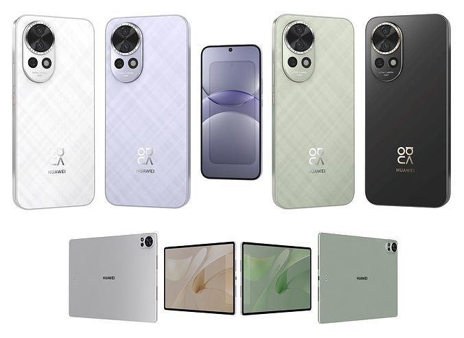 Huawei Nova 13 And Huawei MatePad 12 X  3D Model Collection