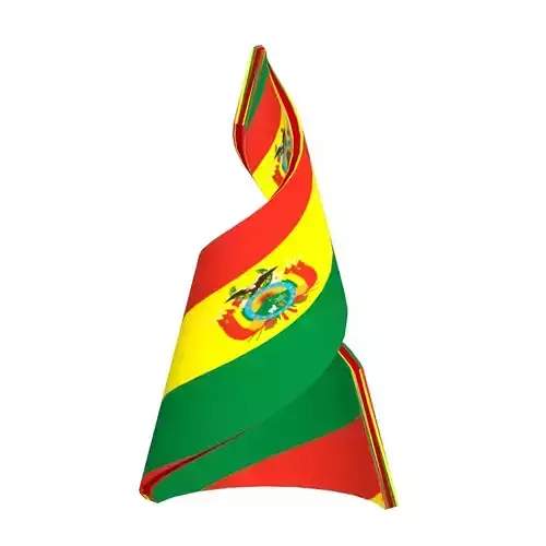 Bolivia Flag Helix structur