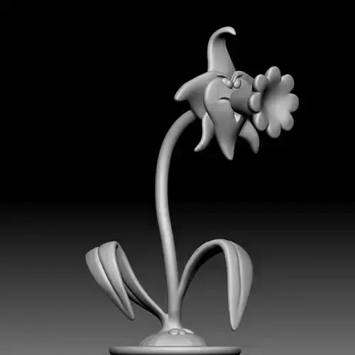 Flower - Alice in Wonderland - 040 3D print model