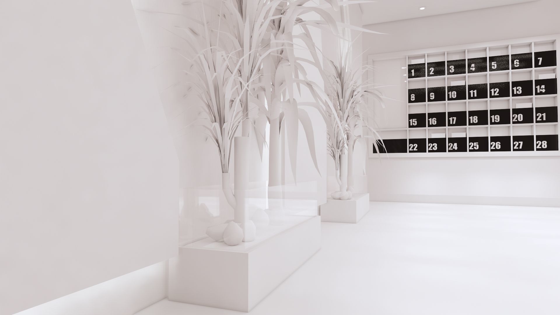 ENTRANCE 02 Low-poly 3D model_32