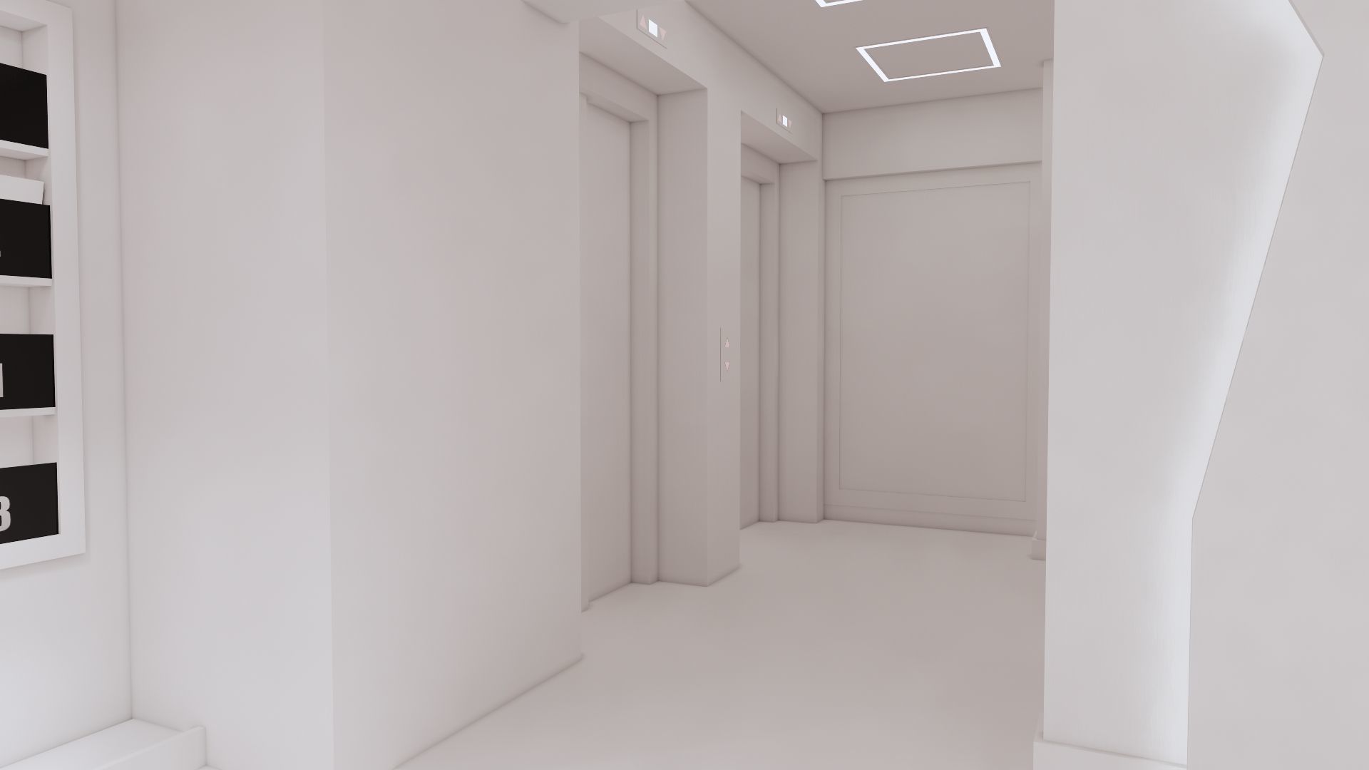 ENTRANCE 02 Low-poly 3D model_29