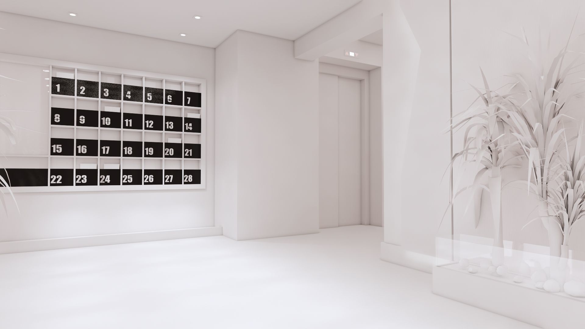 ENTRANCE 02 Low-poly 3D model_36