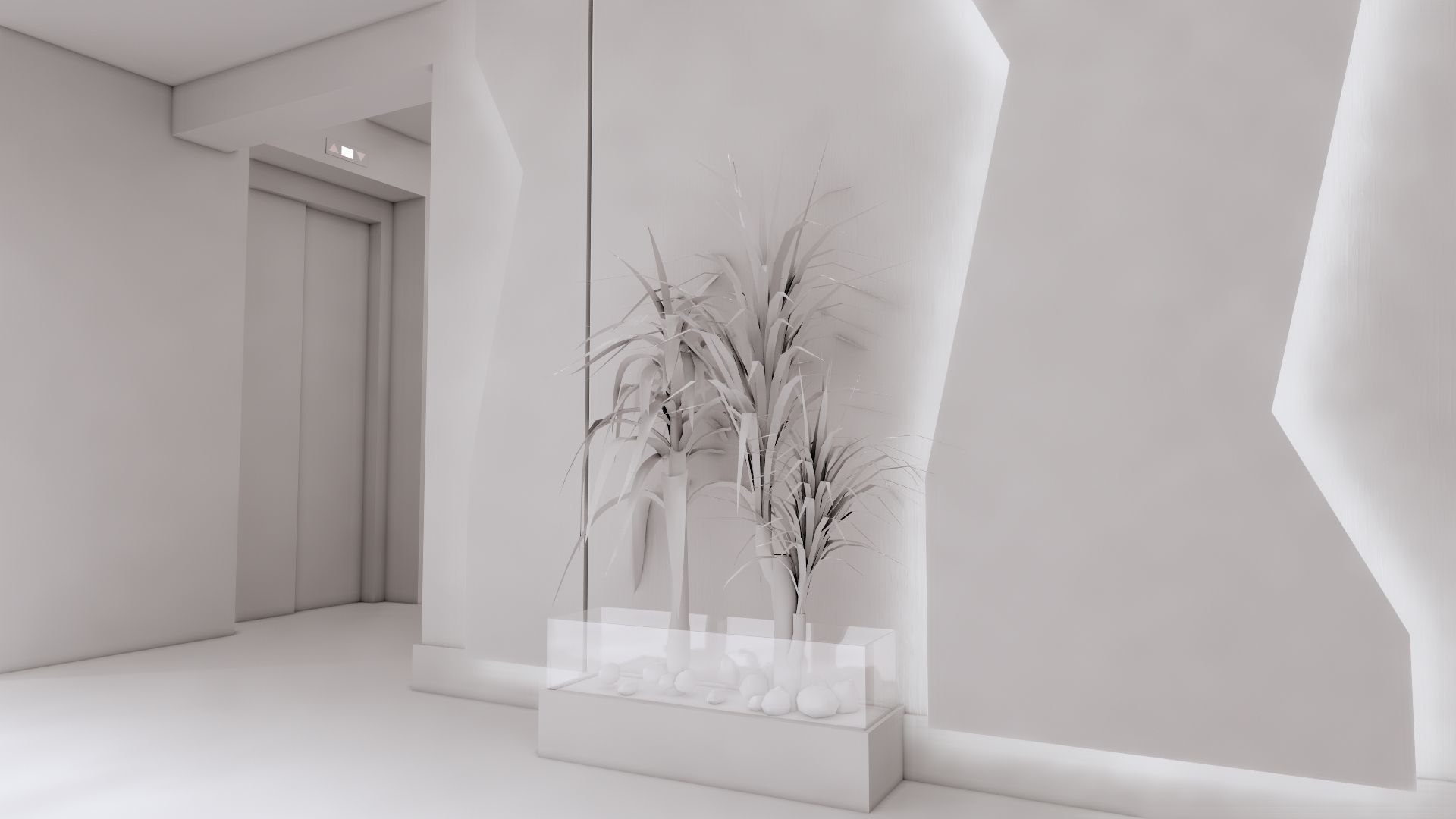 ENTRANCE 02 Low-poly 3D model_35