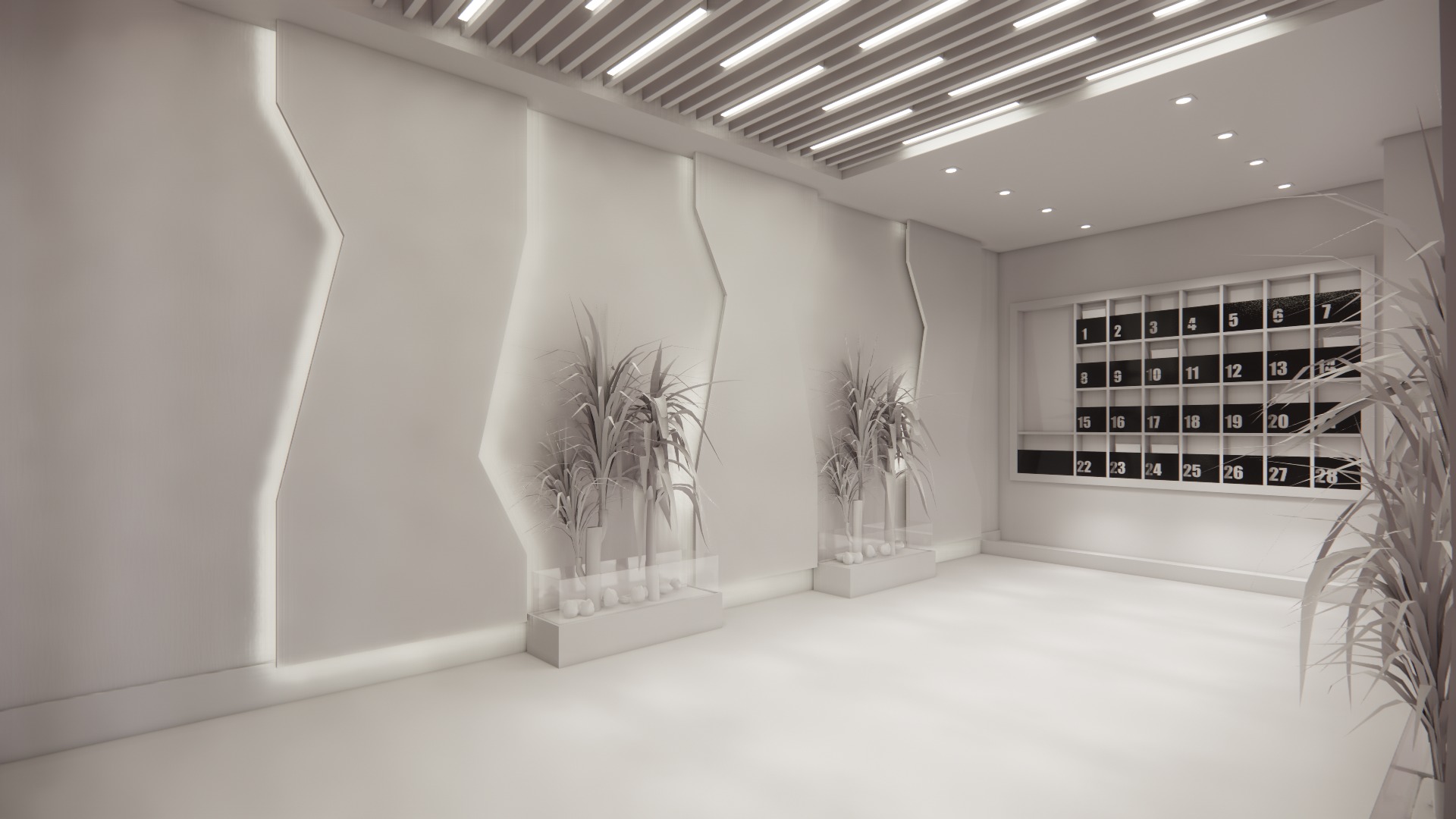 ENTRANCE 02 Low-poly 3D model_22