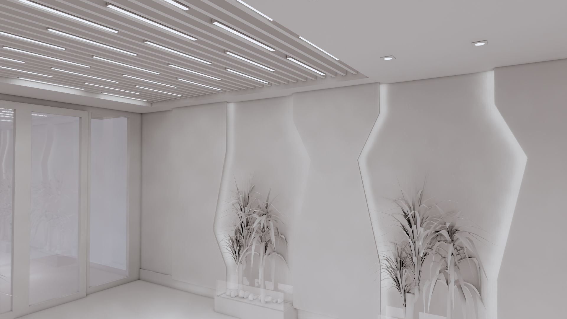 ENTRANCE 02 Low-poly 3D model_31