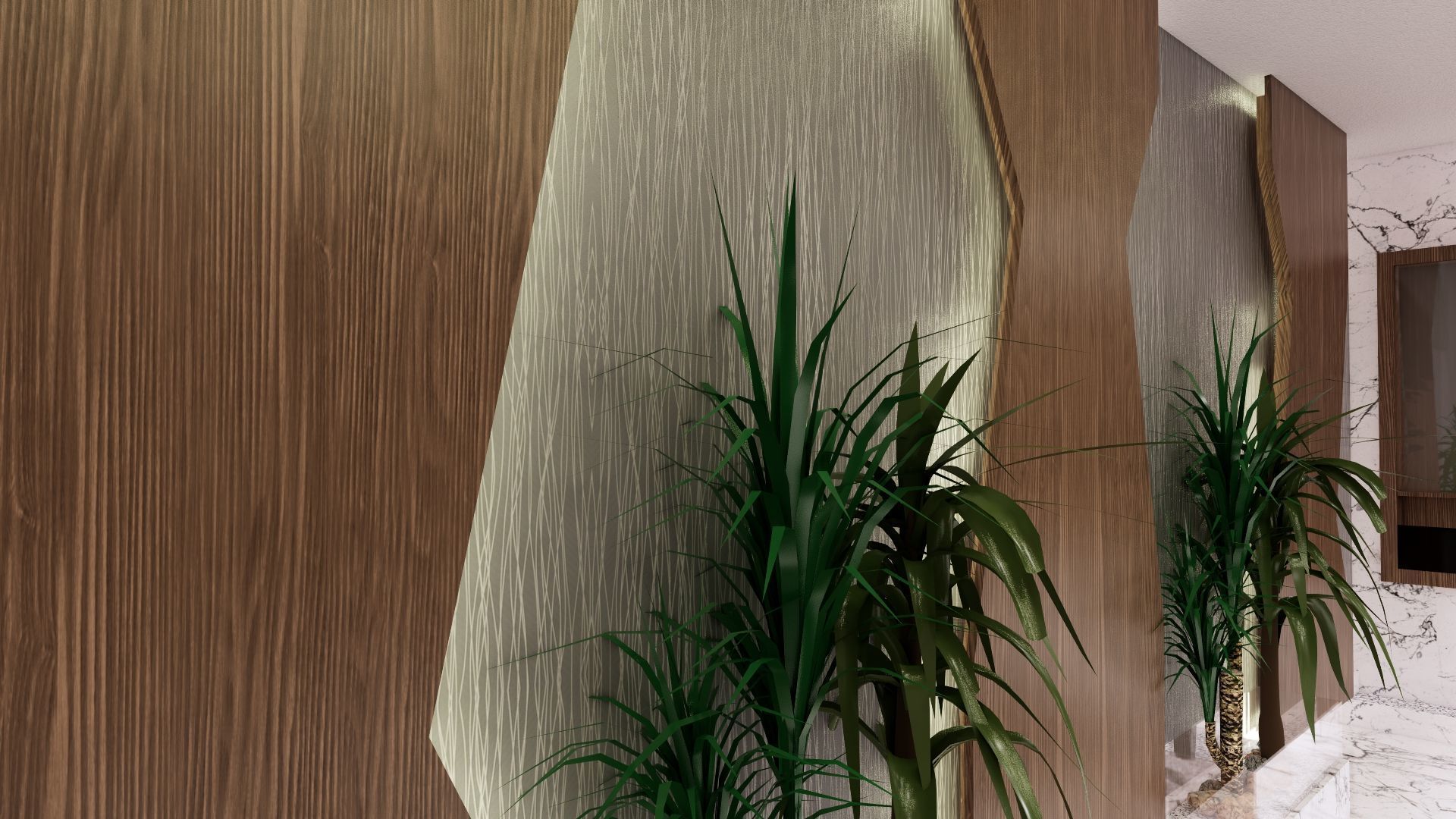 ENTRANCE 02 Low-poly 3D model_10